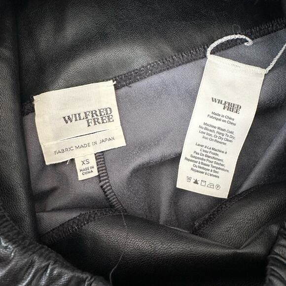 Wilfred Free Daria Faux Leather Leggings Size XS - Picture 8 of 11